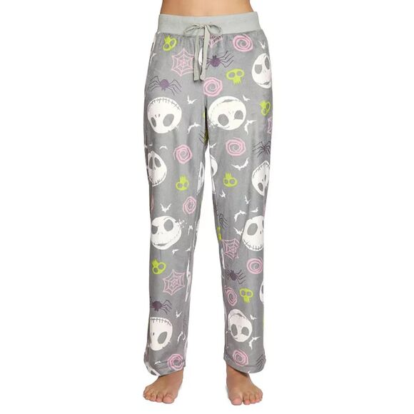 Women's The Nightmare Before Christmas Velour Pajama/ Lounge Pants Large - Picture 1 of 2